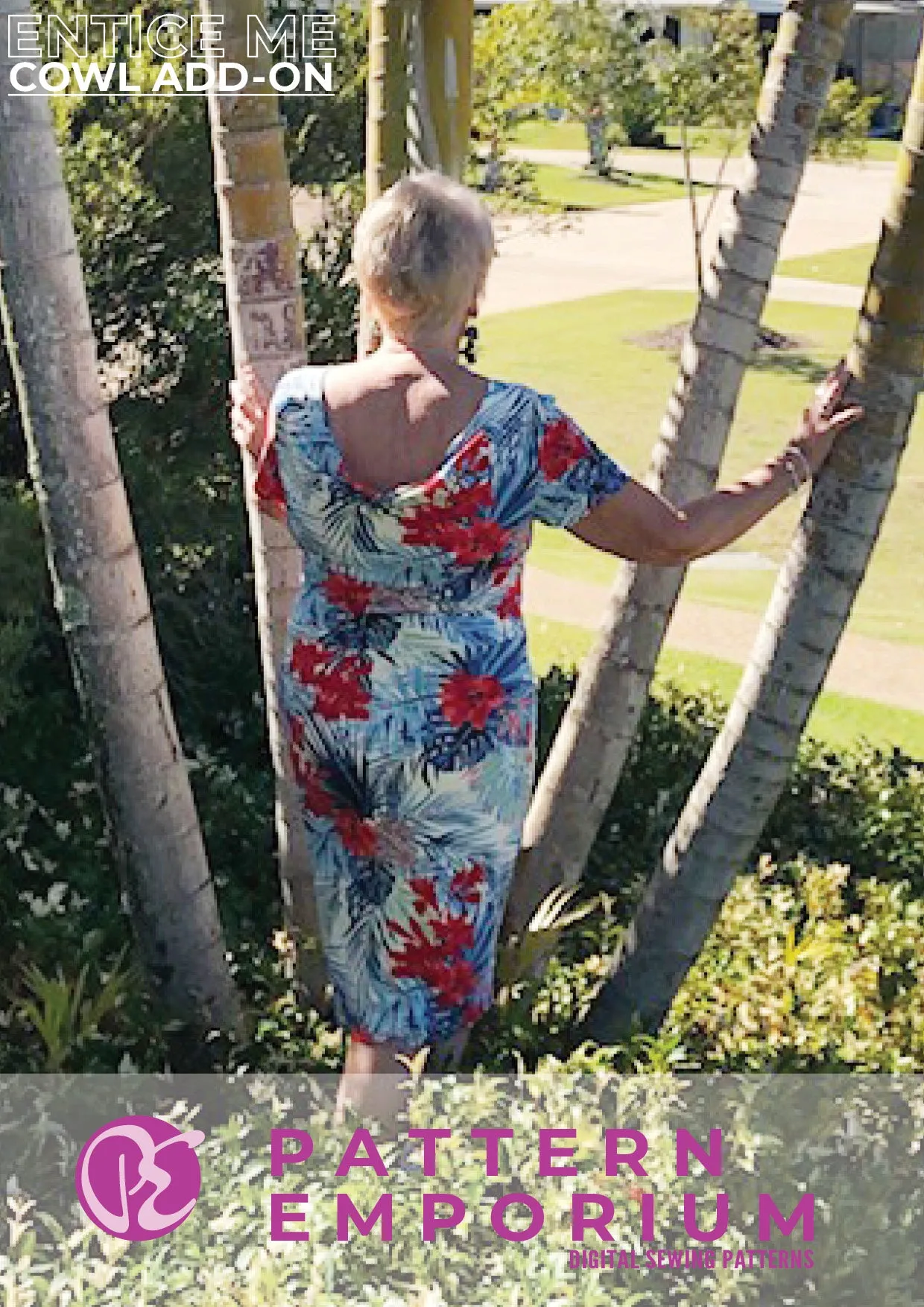 Bundle | Entice Me Dress & Cowl Back Add-On Patterns