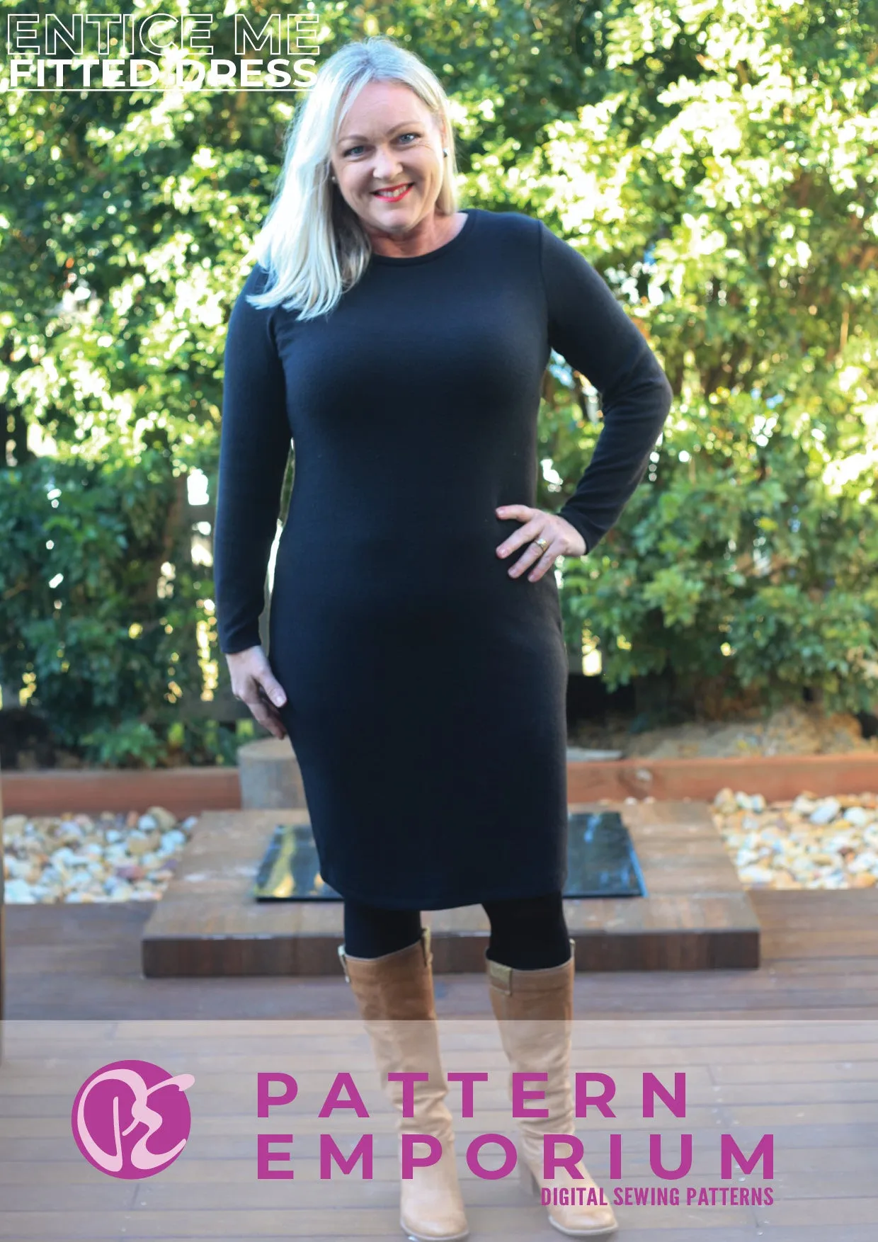 Bundle | Entice Me Dress & Cowl Back Add-On Patterns