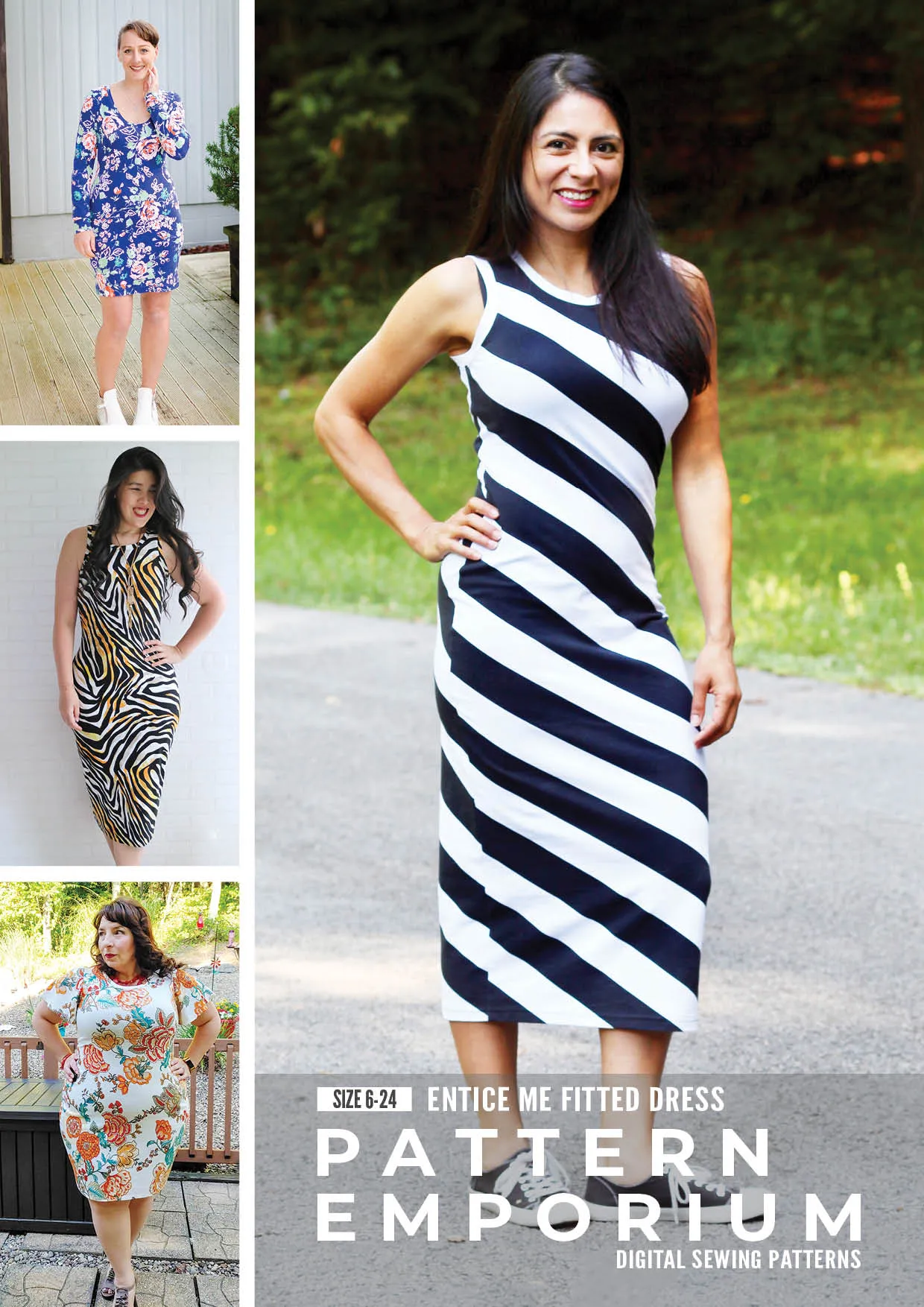 Bundle | Entice Me Dress & Cowl Back Add-On Patterns