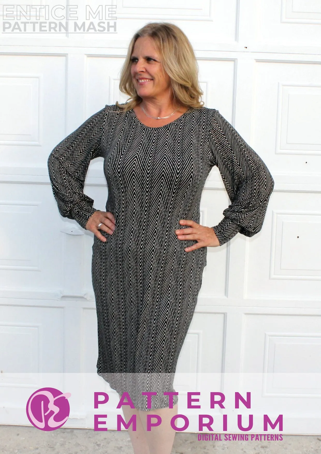 Bundle | Entice Me Dress & Cowl Back Add-On Patterns