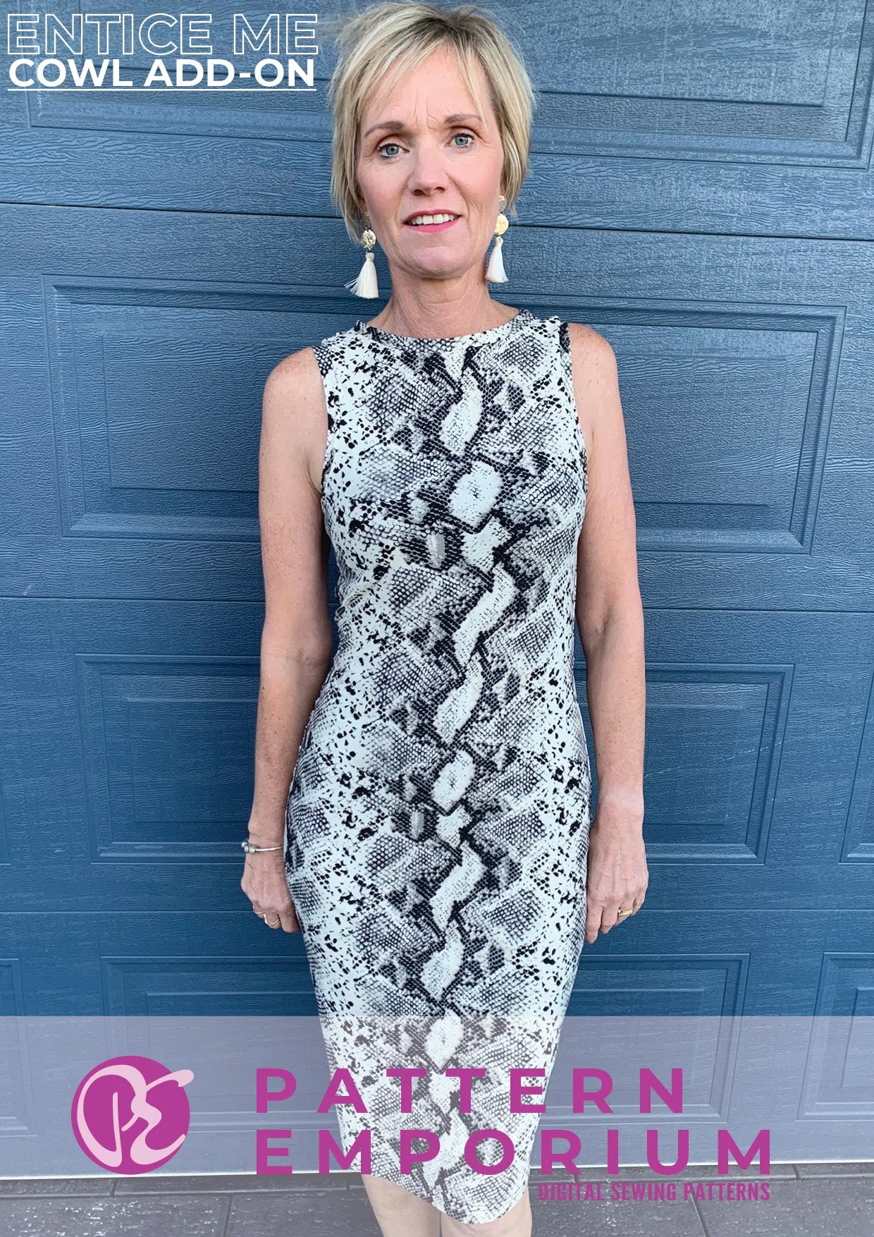 Bundle | Entice Me Dress & Cowl Back Add-On Patterns