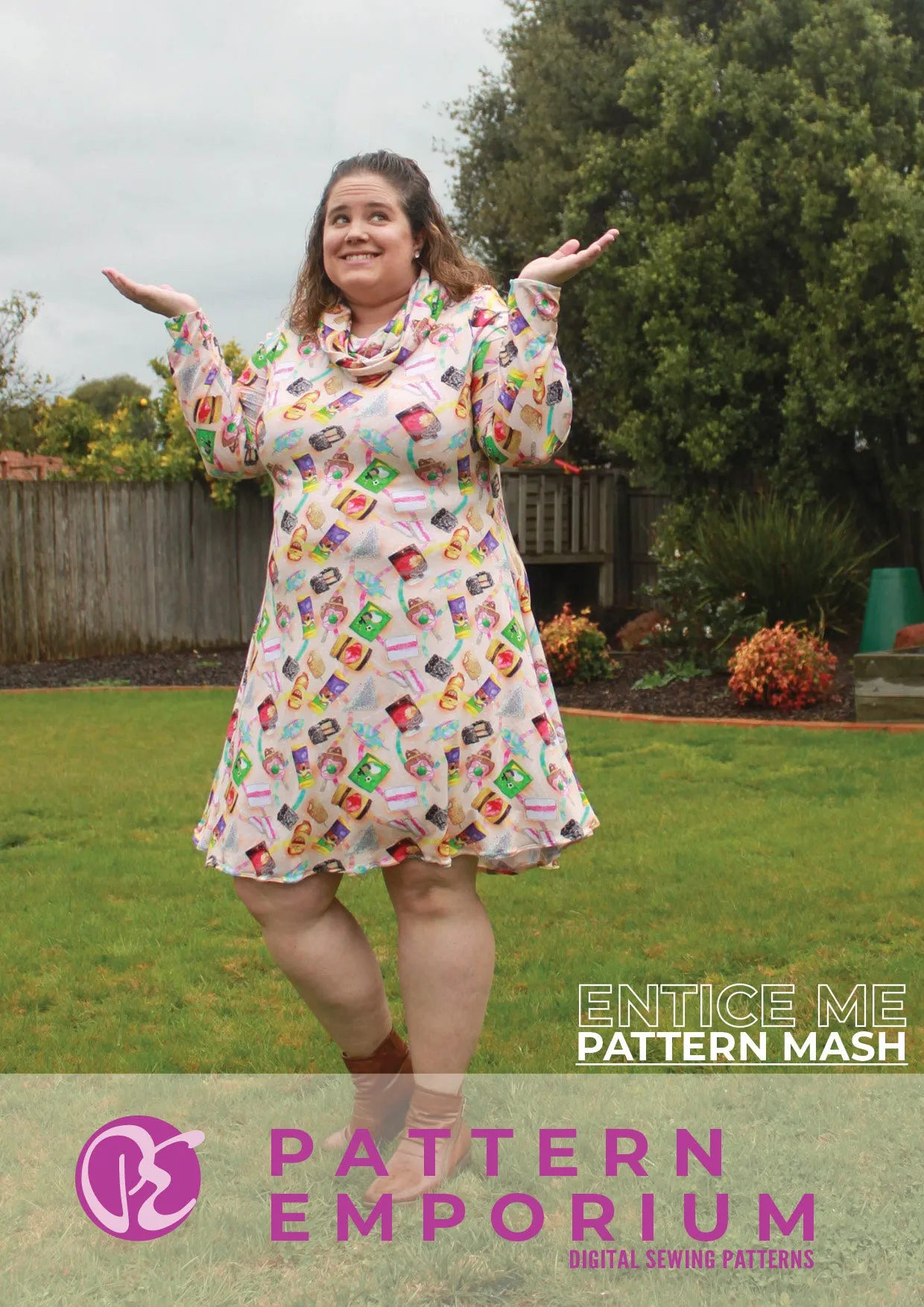 Bundle | Entice Me Dress & Cowl Back Add-On Patterns