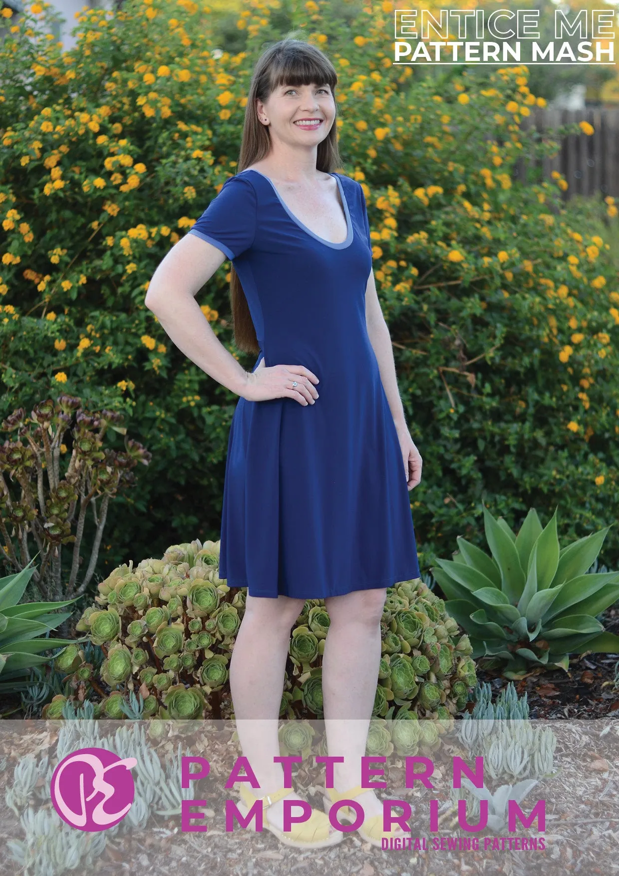 Bundle | Entice Me Dress & Cowl Back Add-On Patterns