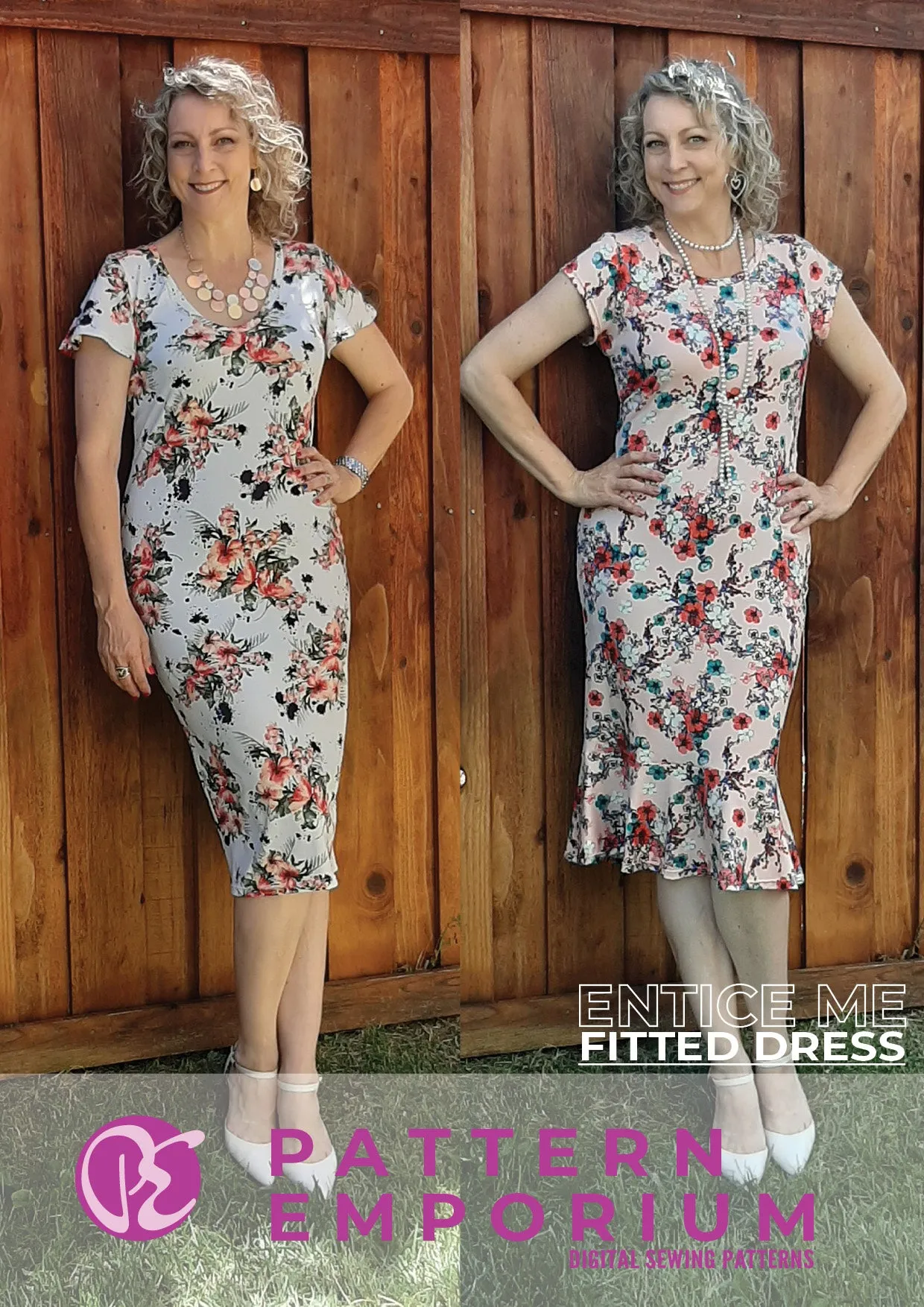 Bundle | Entice Me Dress & Cowl Back Add-On Patterns