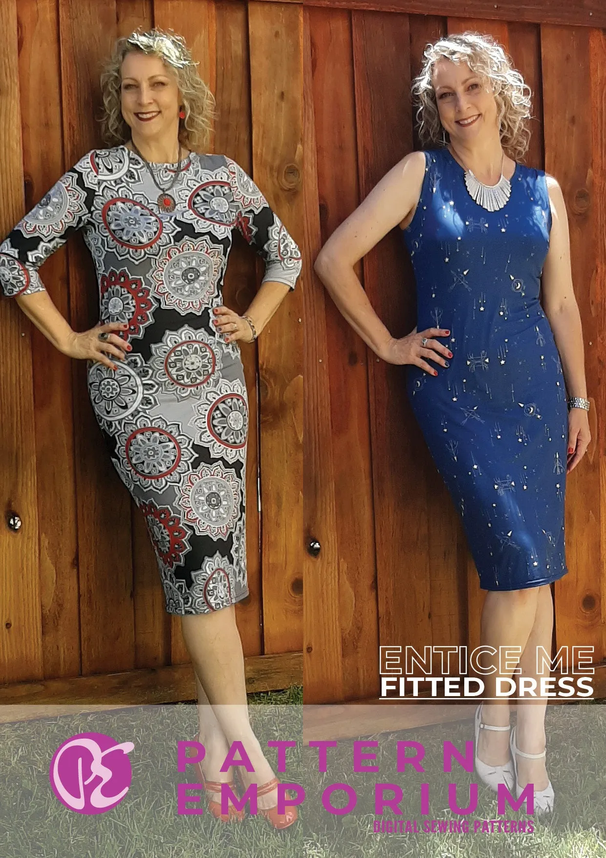Bundle | Entice Me Dress & Cowl Back Add-On Patterns