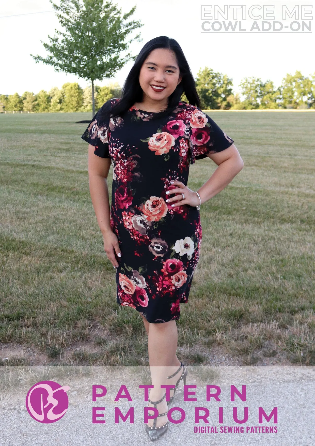Bundle | Entice Me Dress & Cowl Back Add-On Patterns
