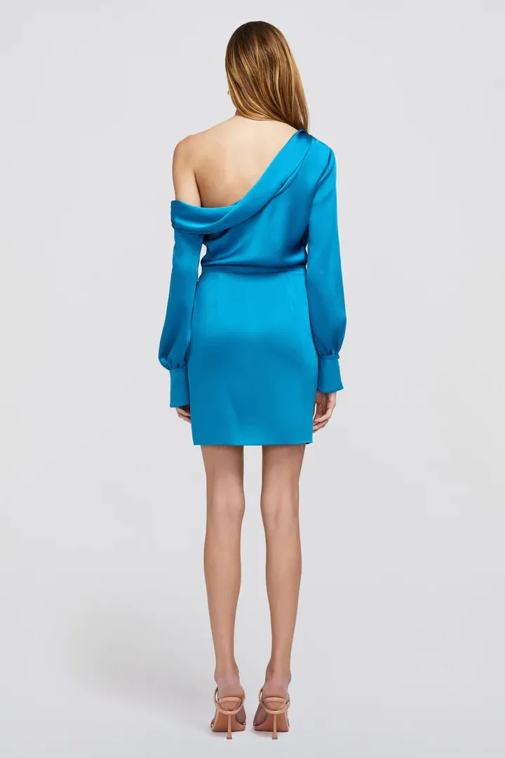 Cameron dress - Phthalo Blue