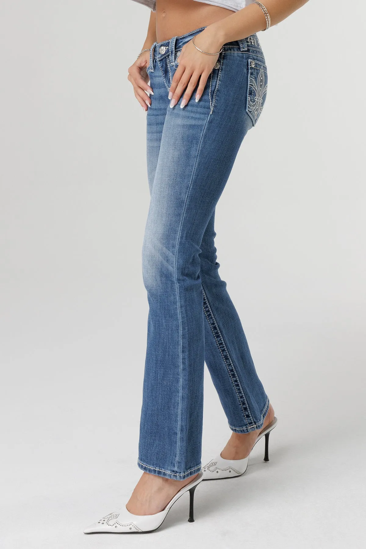 Can't Miss Me Bootcut Jeans