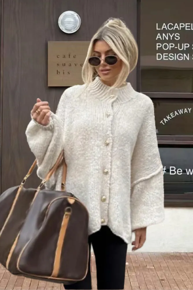 Casual Button Cardigan Sweater