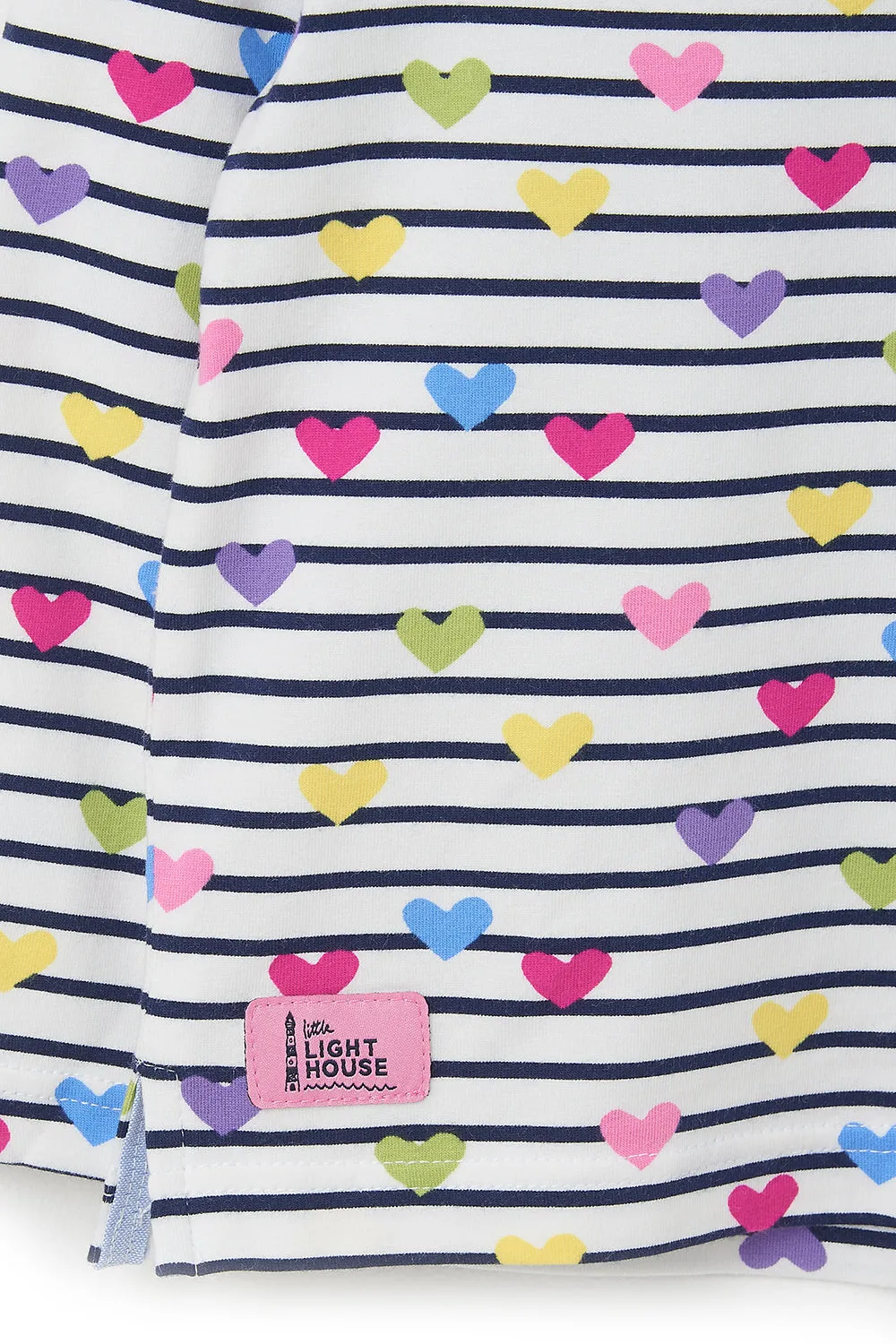 Causeway Girls Top - Heart Print