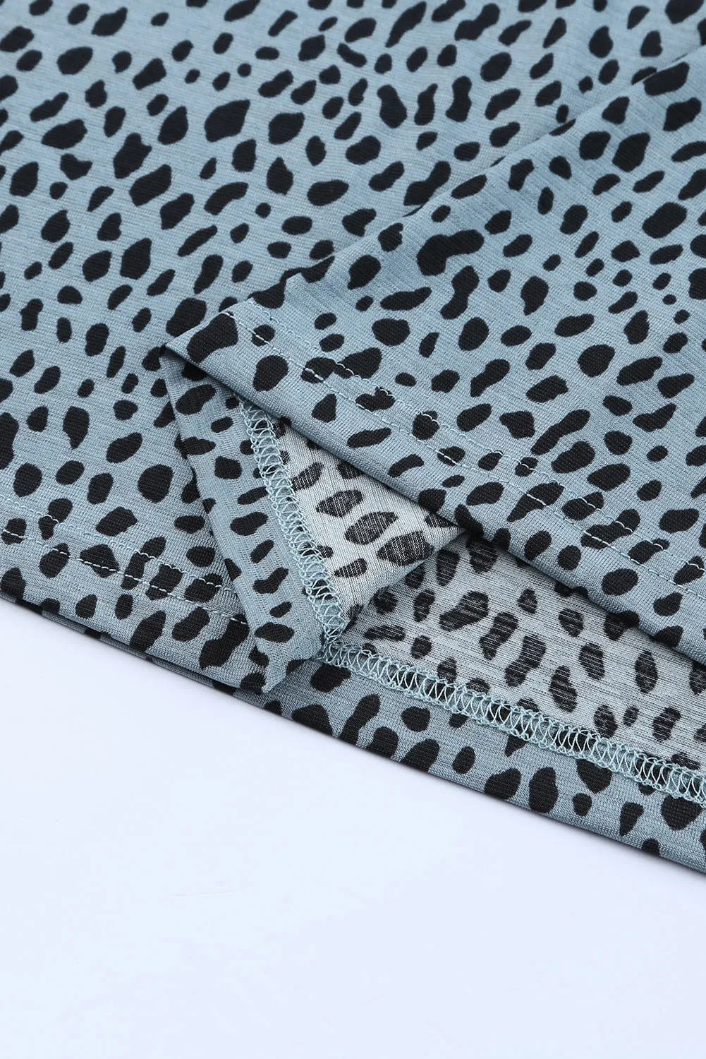 Cheetah O-neck T Shirt