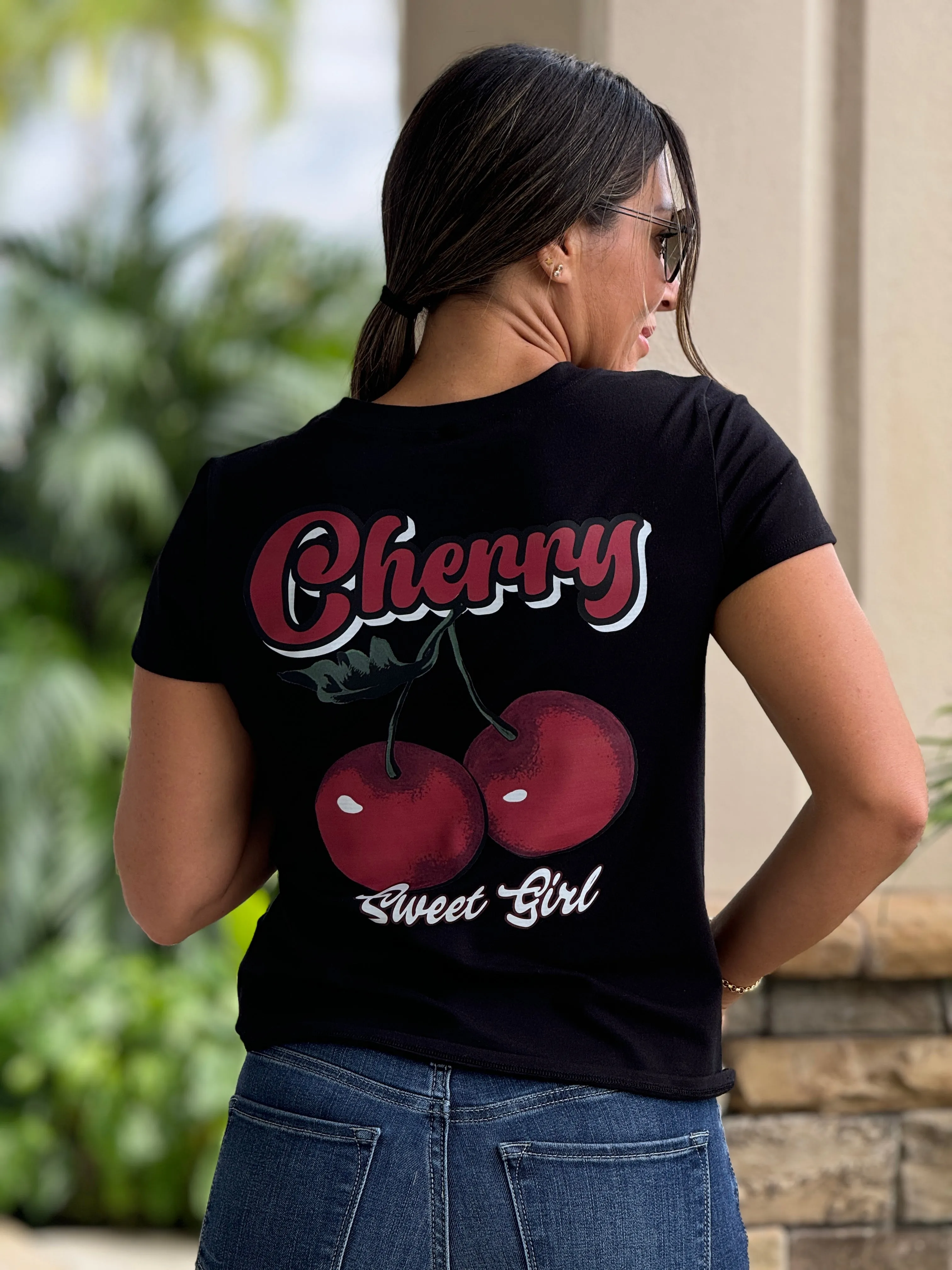 Cherry Print TShirt