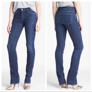 Citizens Of Humanity by Revolve Elson Medium Rise Straight Leg Jeans Blue 0/25