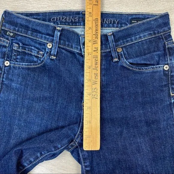 Citizens Of Humanity by Revolve Elson Medium Rise Straight Leg Jeans Blue 0/25