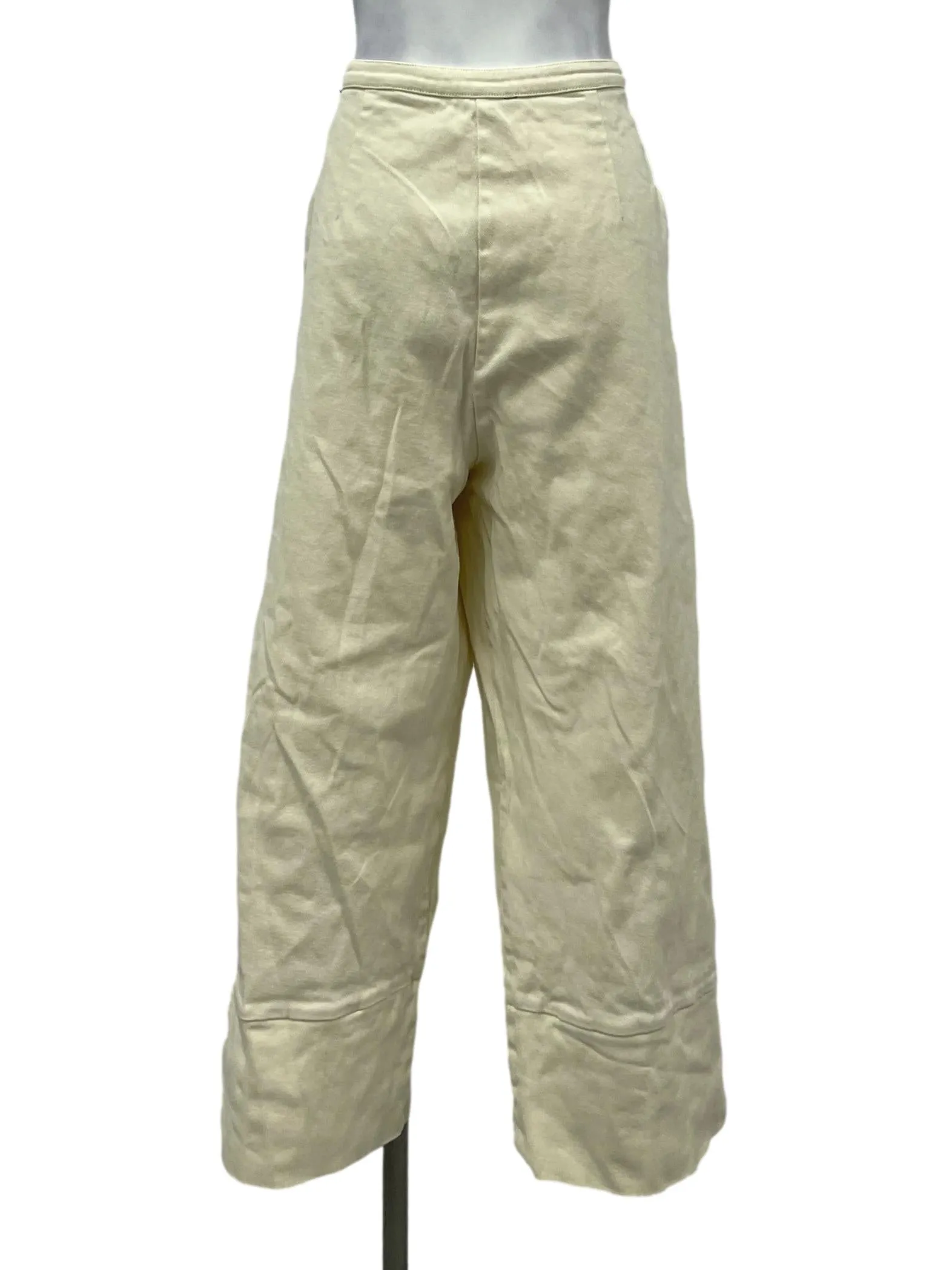 Cream Straight Leg Jeans OSN