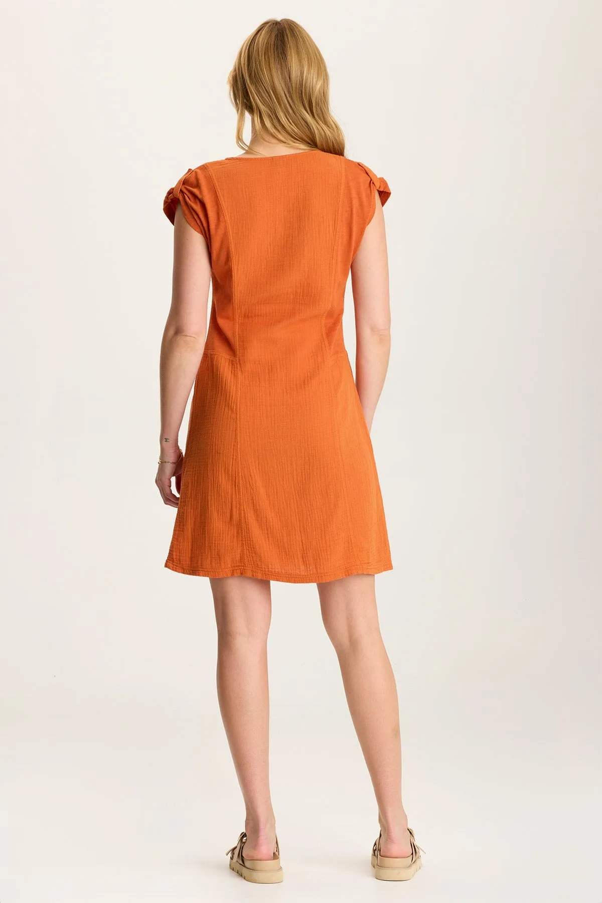 Crevin Lounge Plush Gauze Dress