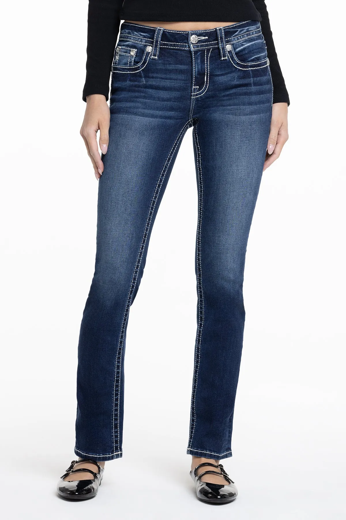 Crissy Winter Straight Jeans