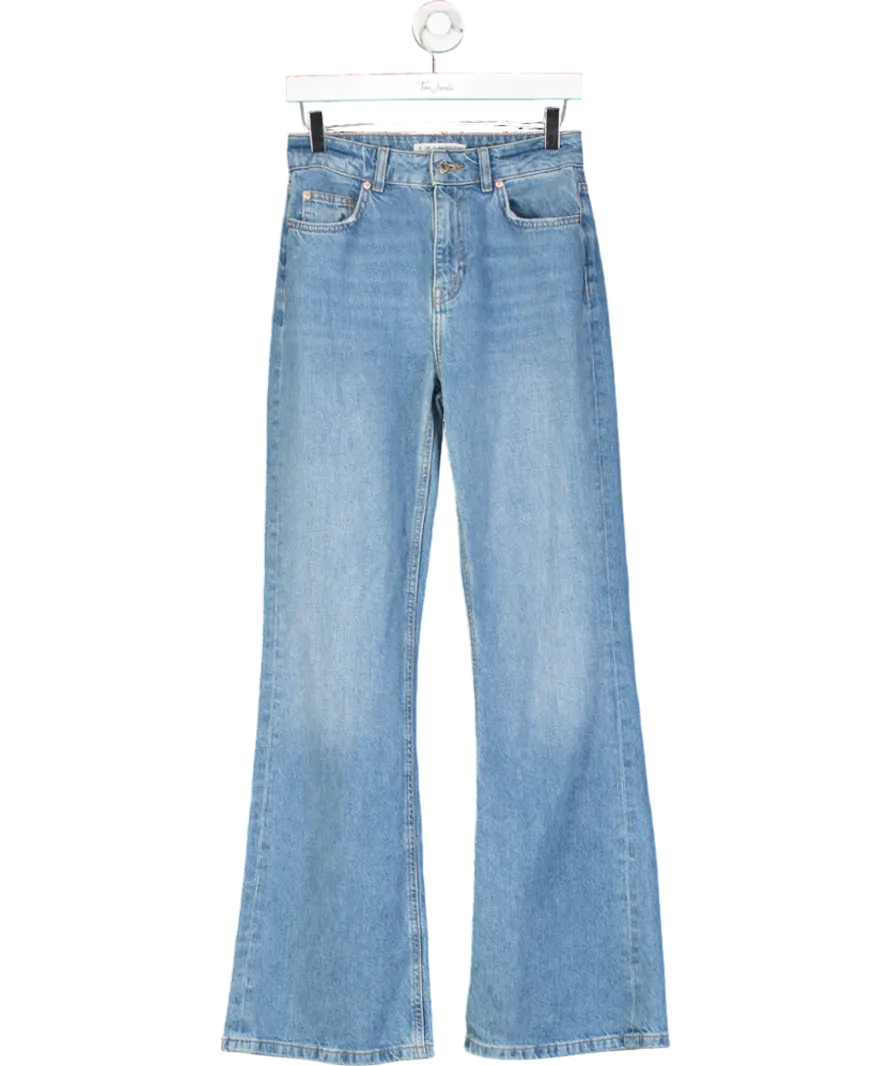deimn co Primark Blue Straight Leg Jeans UK 8