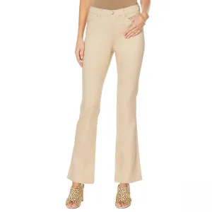 DG2 by Diane Gilman Women's Classic Stretch Colored Boot Cut Jeans