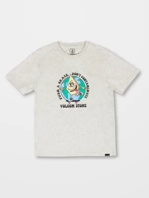 Dontcontaminate T-shirt - BONE HEATHER - (KIDS)