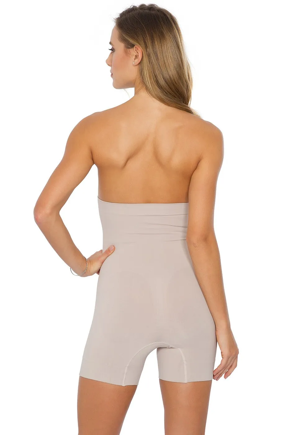 Emana -Sculpting abdominal boxer shorts anti-cellulite Plié Shapewear
