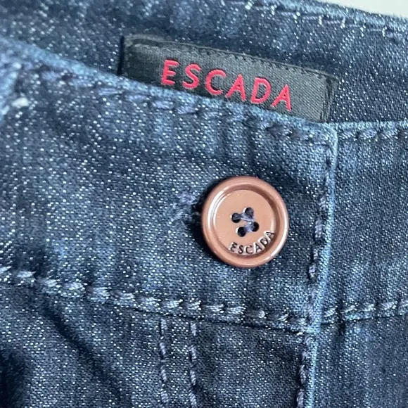 Escada bootcut jeans size 8