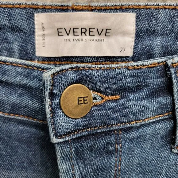 EVEREVE THE EVER STRAIGHT JEAN, SIZE 27