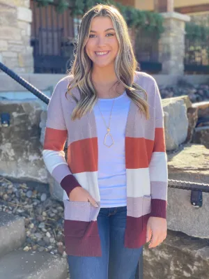 Favorite Color block Cardigan
