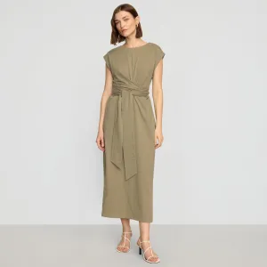 Fei Tie-Front Organic Cotton Dress