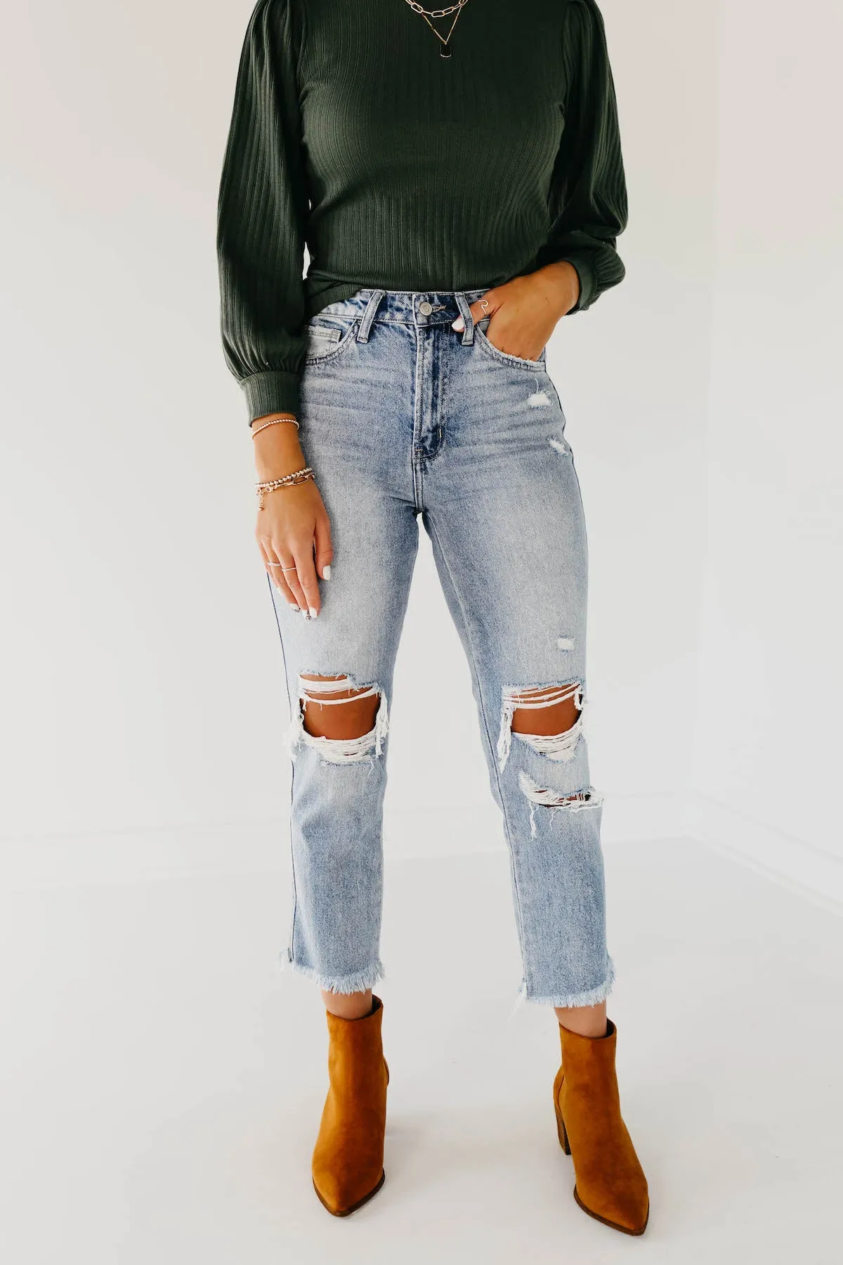 Flying Monkey || The Essie Vintage Relaxed Straight Leg Jean
