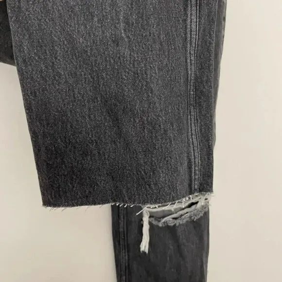 Free People We The Free Wild Flower Jeans in Faded Black Size 27