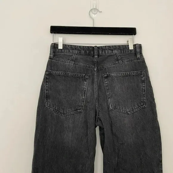 Free People We The Free Wild Flower Jeans in Faded Black Size 27