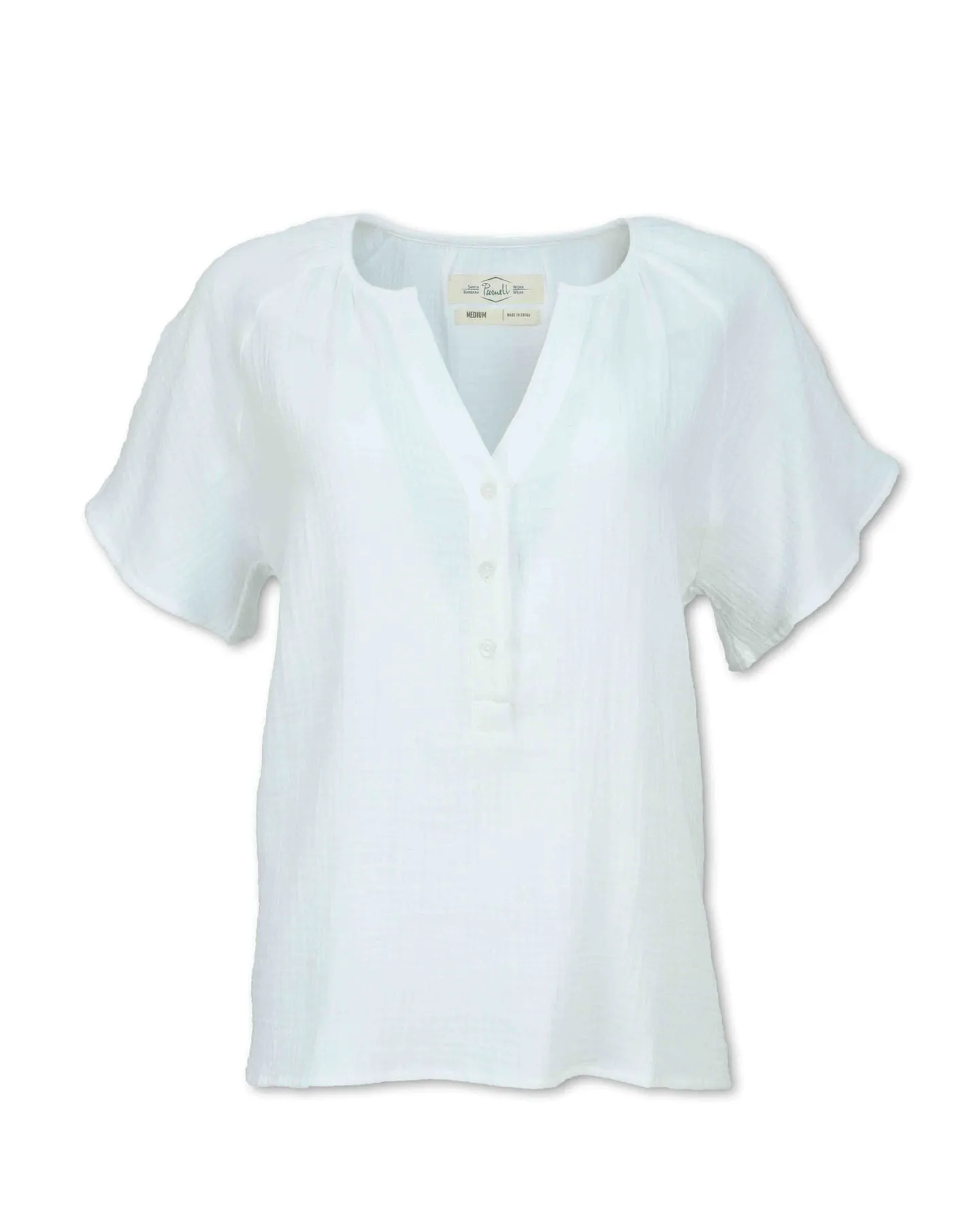 Gauze Raglan Sleeve Shirt - SALE
