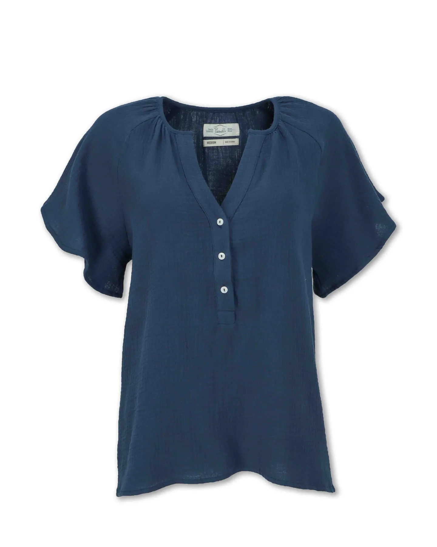 Gauze Raglan Sleeve Shirt - SALE
