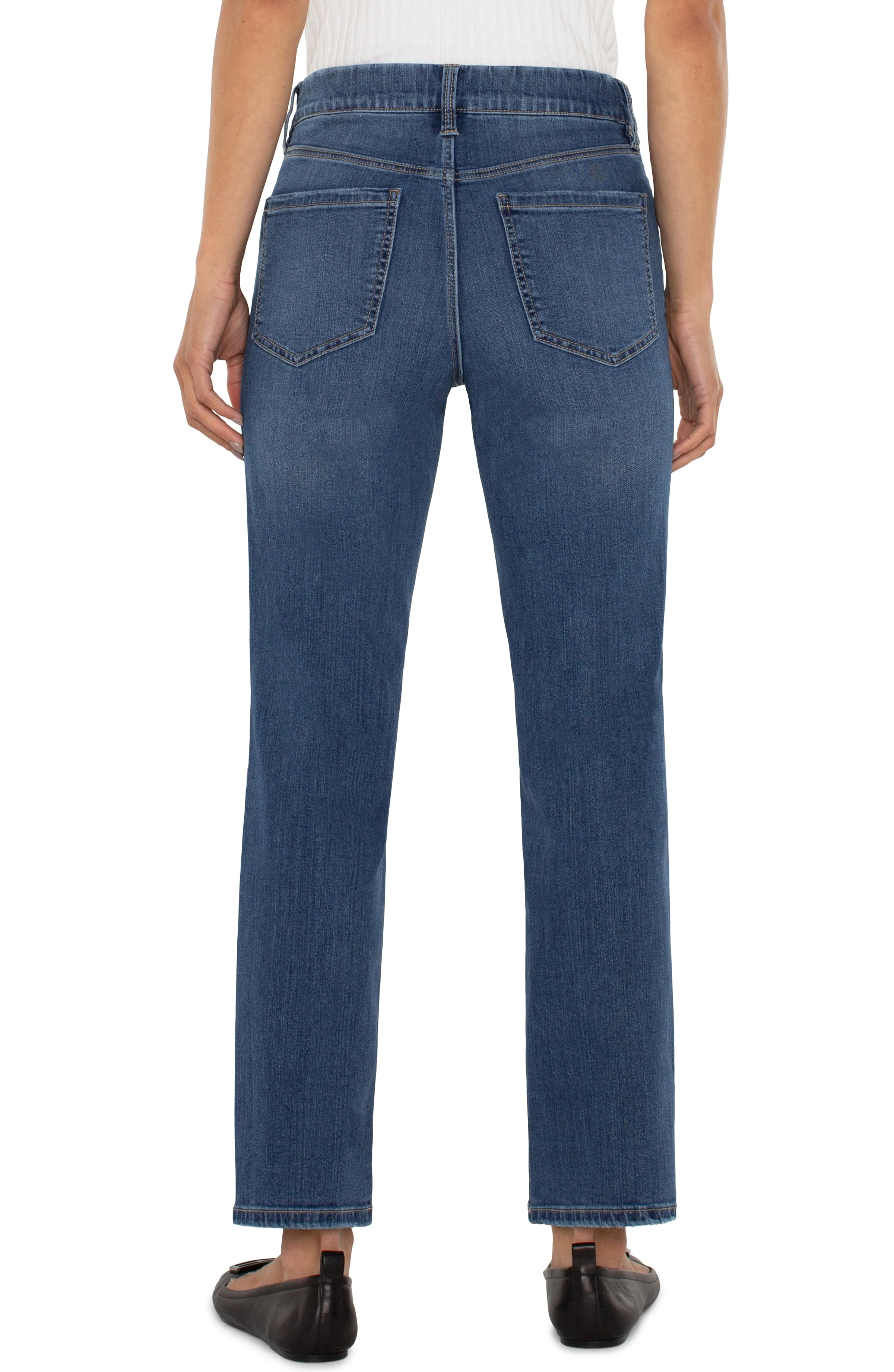 Gia Glider Slim Jeans - Sage Creek