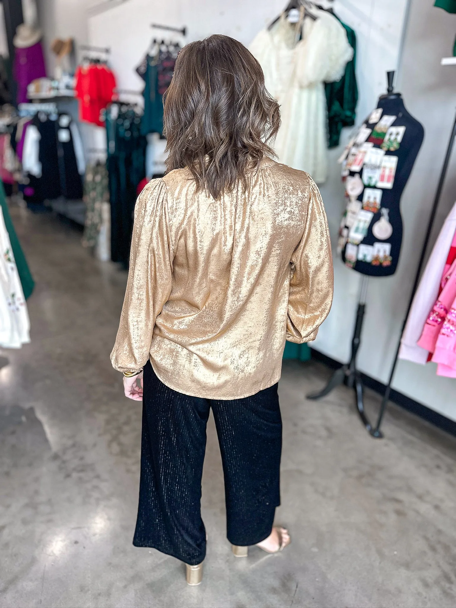 Gia Shimmer Blouse