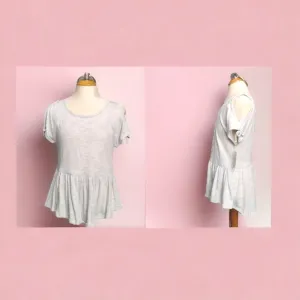GIRL SIZE MEDIUM (8/10 YEARS) - TUCKER & TATE, Soft & Flowy T-shirt NWT B47