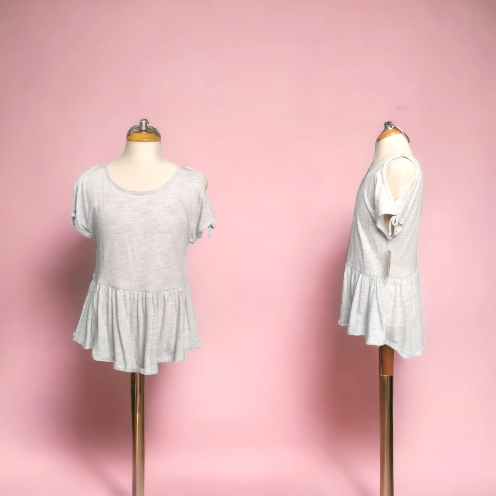 GIRL SIZE MEDIUM (8/10 YEARS) - TUCKER & TATE, Soft & Flowy T-shirt NWT B47