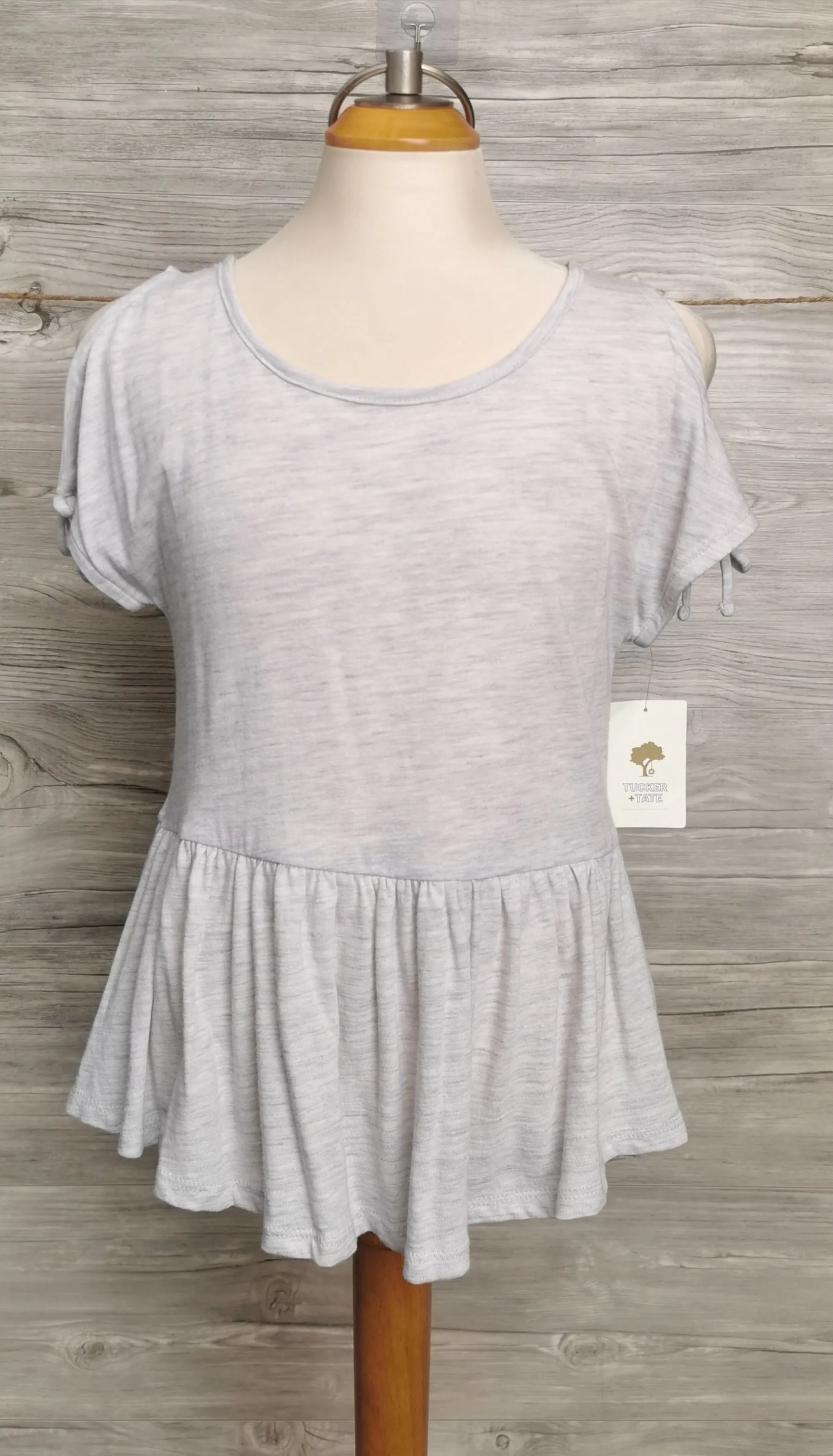 GIRL SIZE MEDIUM (8/10 YEARS) - TUCKER & TATE, Soft & Flowy T-shirt NWT B47