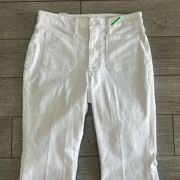 Good American Good Classic Patch Pocket Bootcut Jeans New!