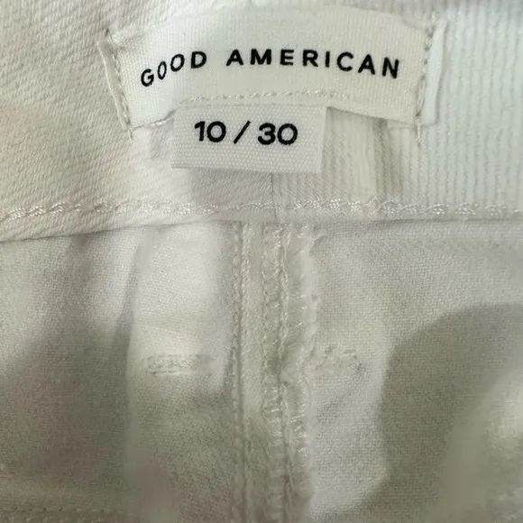 Good American Good Classic Patch Pocket Bootcut Jeans New!