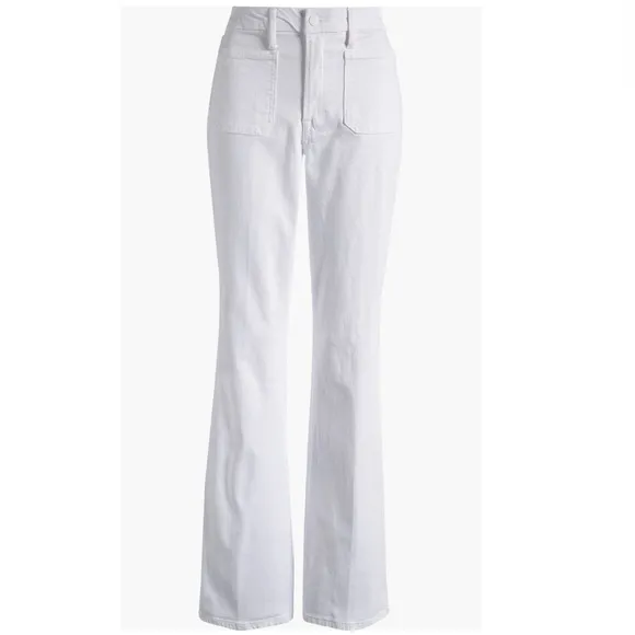 Good American Good Classic Patch Pocket Bootcut Jeans New!