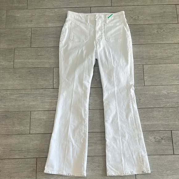 Good American Good Classic Patch Pocket Bootcut Jeans New!