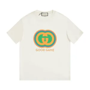 GUCCI "GOOD GAME" WHITE T-SHIRTS SS COLLECTION 2022