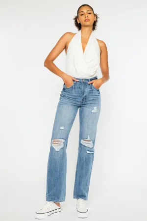 Hattie High Rise 90's Straight Leg Jeans
