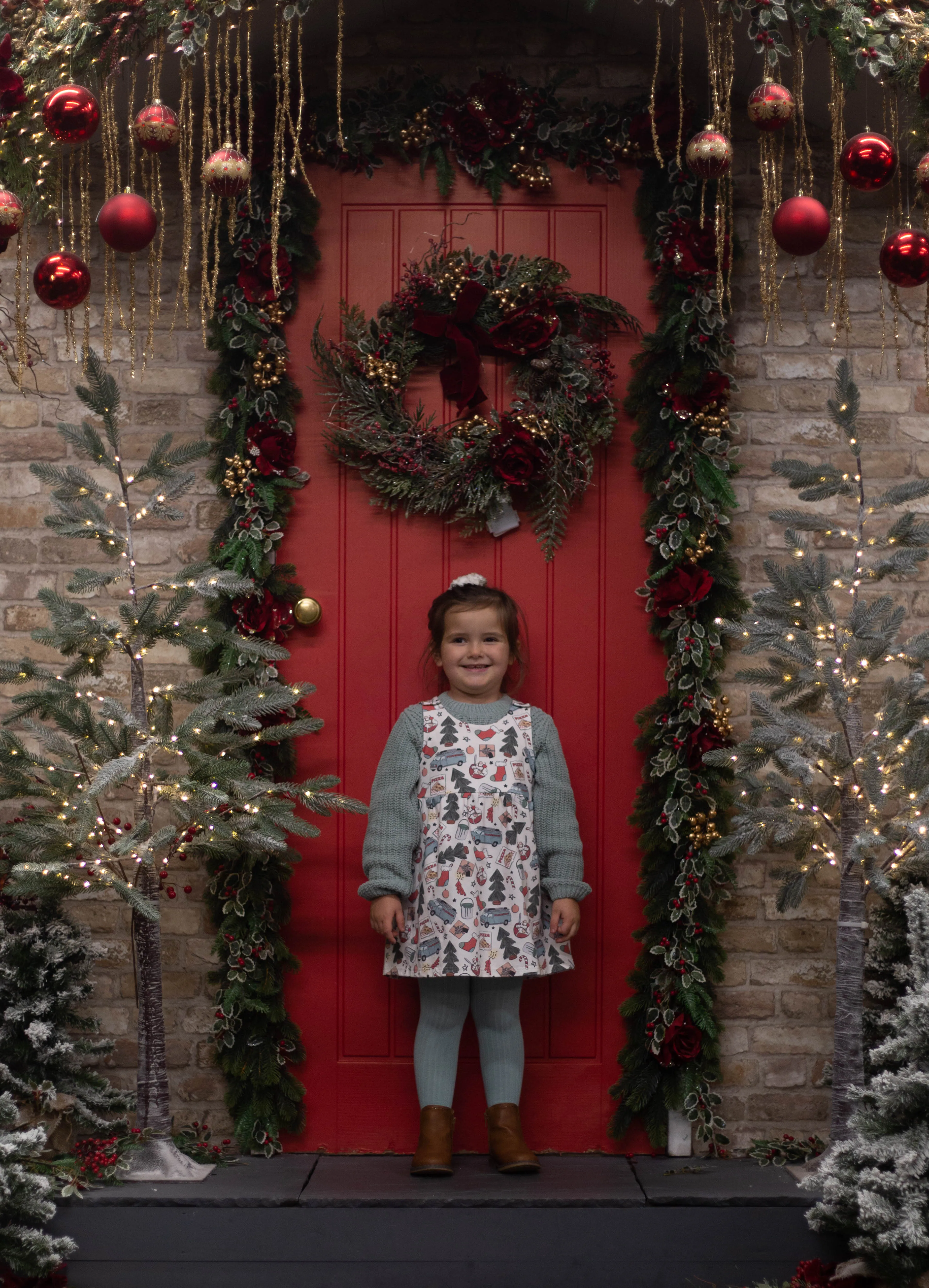 Home Alone Pinafore Dress