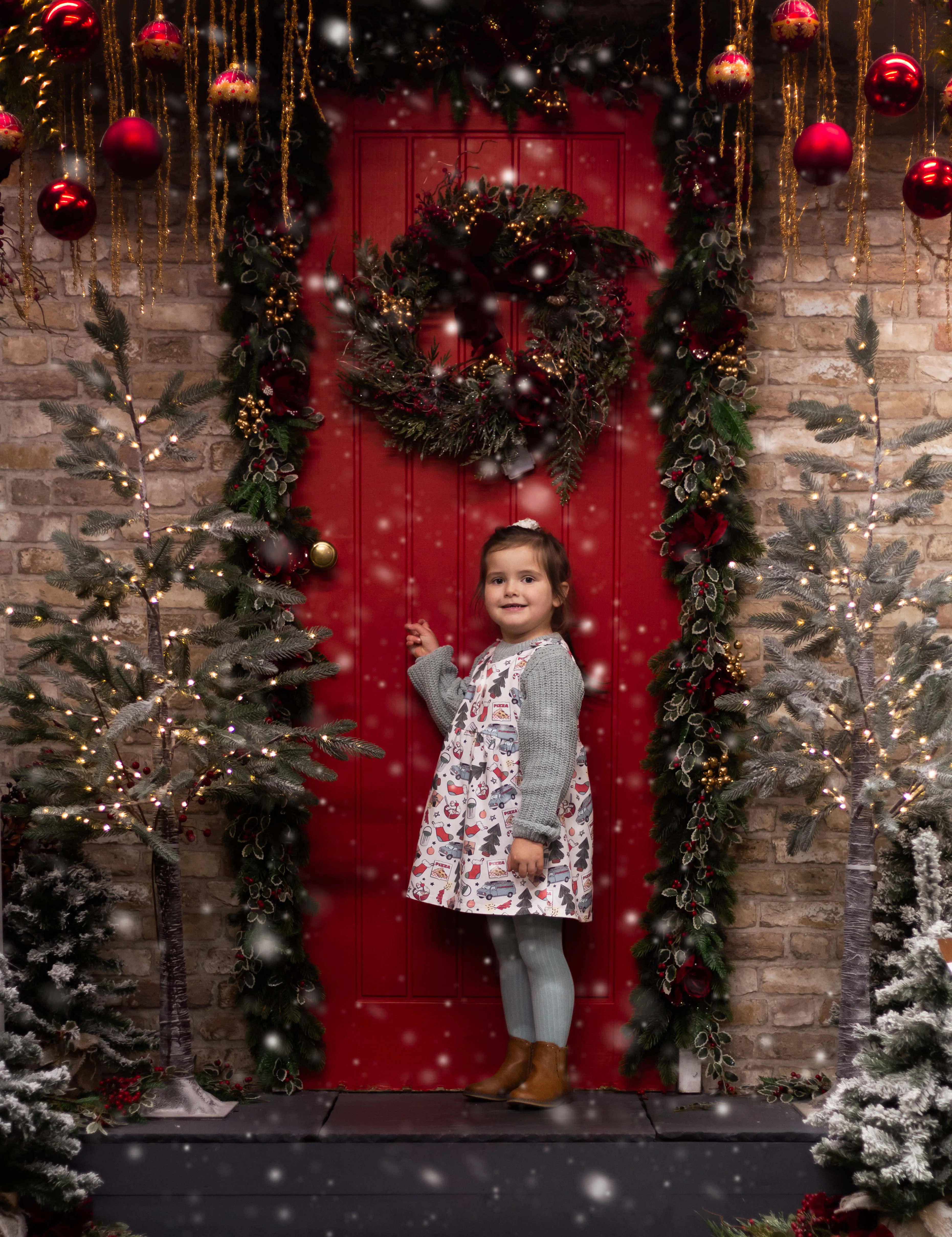 Home Alone Pinafore Dress