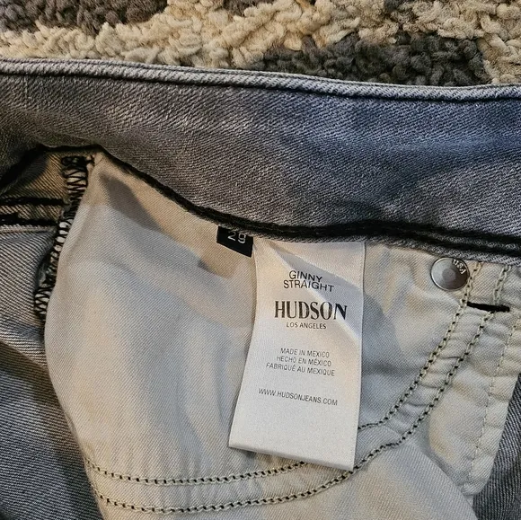 Hudson Jeans Ginny Straight Crop Size 29
