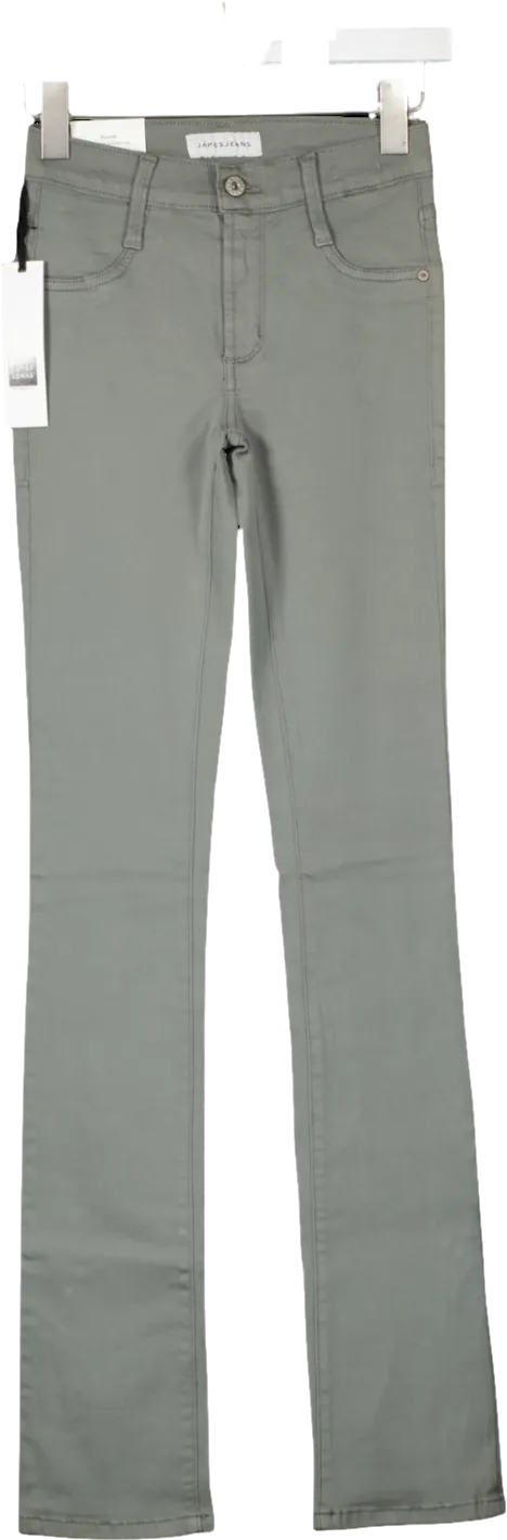 James Jeans Green High Rise Straight Leg BNWT W24