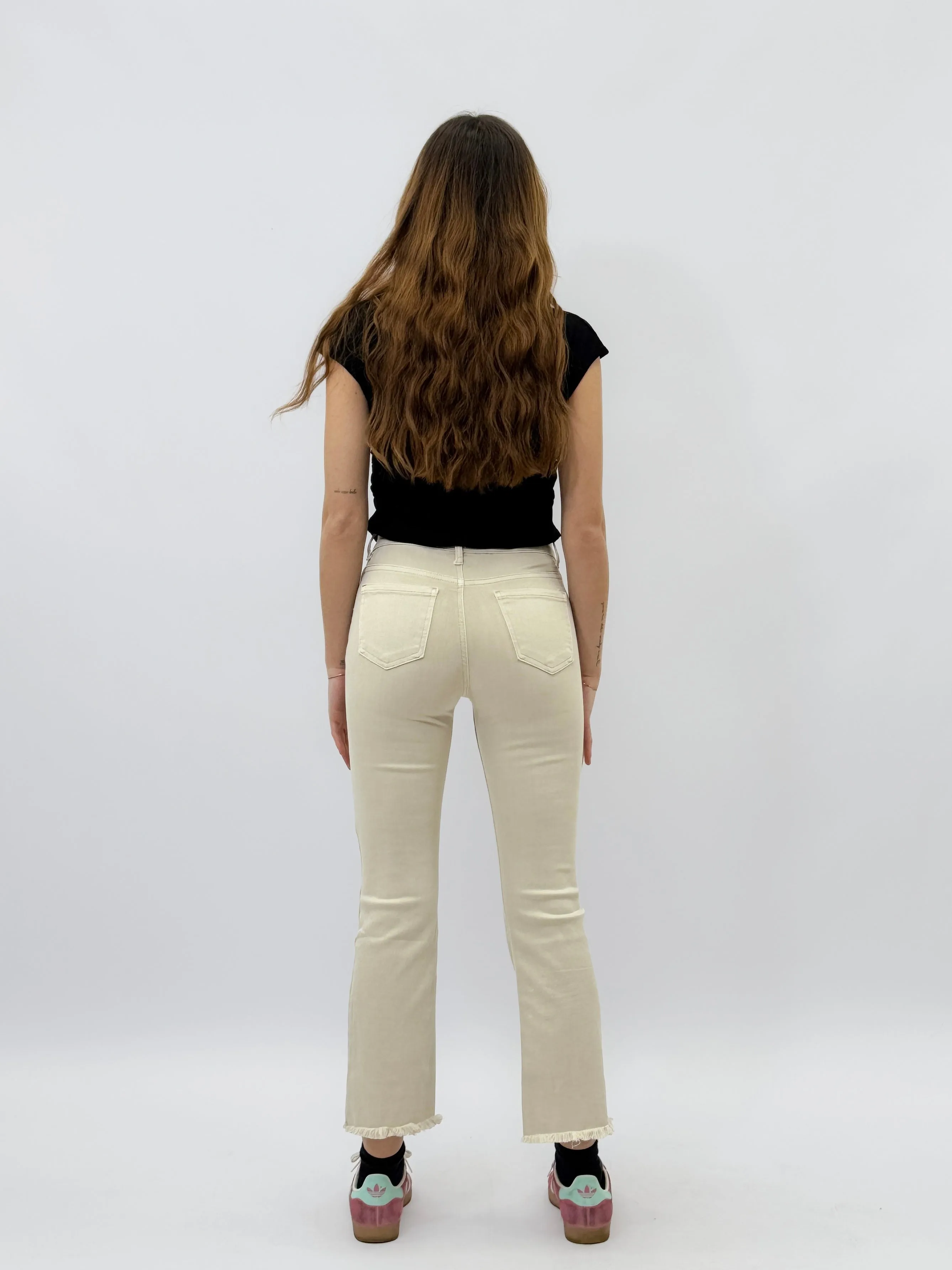 Jeans straight leg elasticizzati